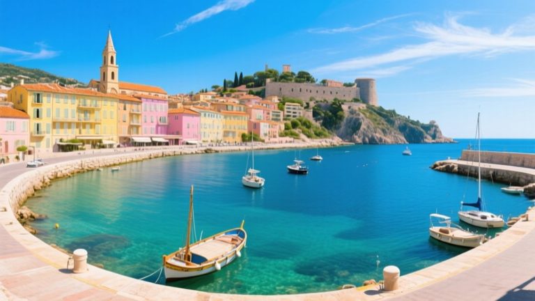 villefranche cruise port overview
