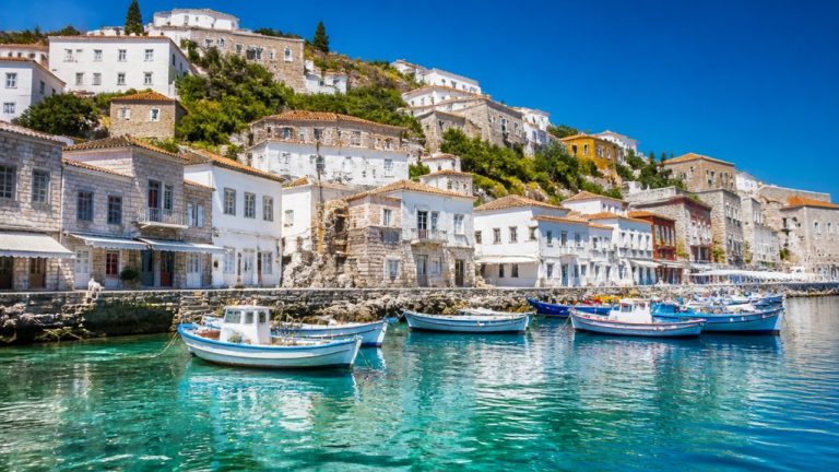 hydra cruise port overview
