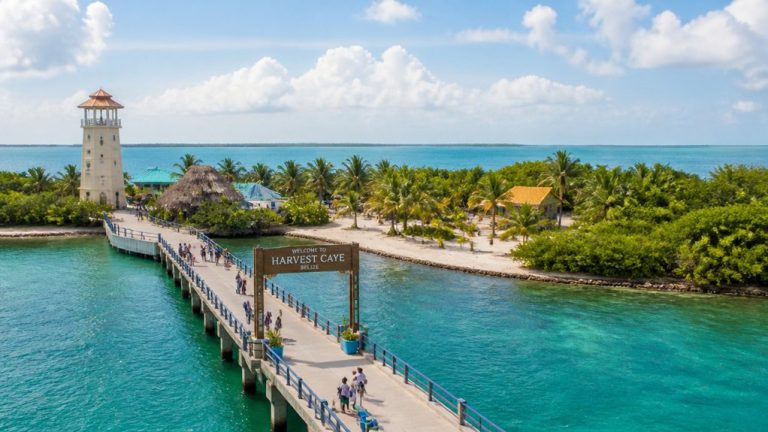 harvest caye cruise information