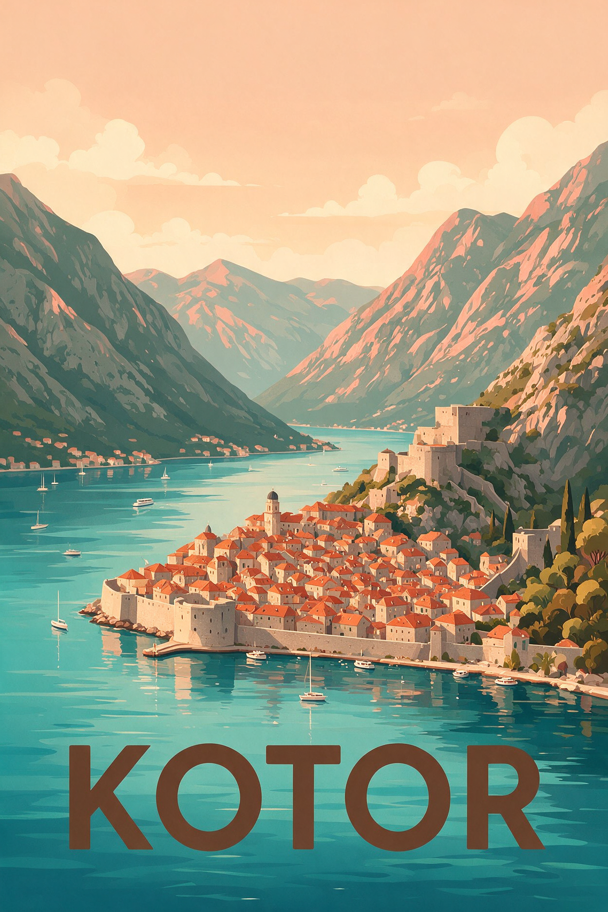 Dubrovnik cruise port, Old Town walls